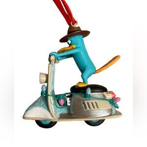 Disney Have Yourself A Perry Little Christmas Phineas & Ferb Ornament Rare